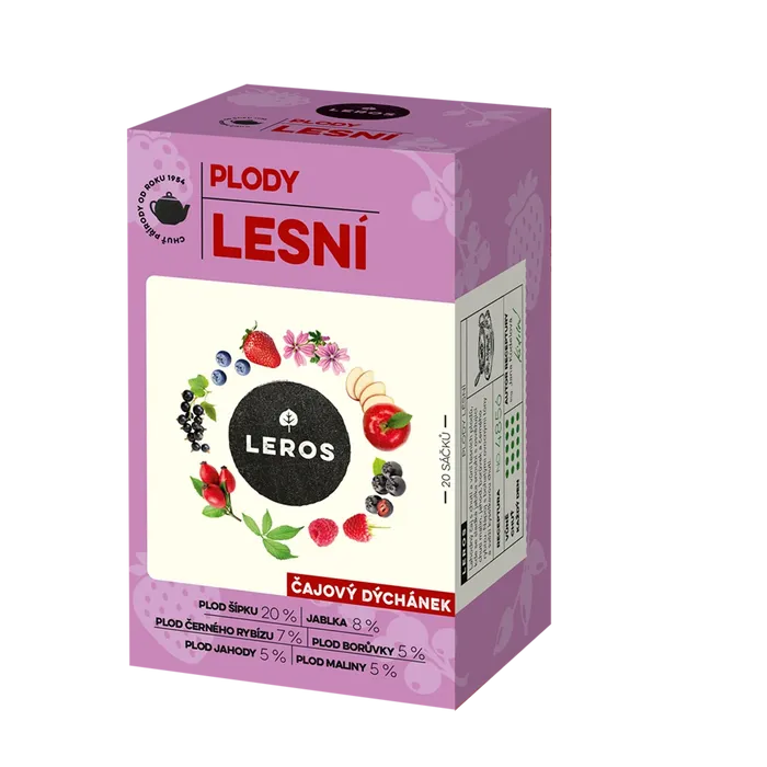 LEROS Čajový dýchánek lesní plody 20x2,2g