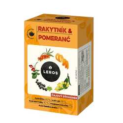 LEROS Čajový dýchánek rakytník & pomeranč 20x2 g