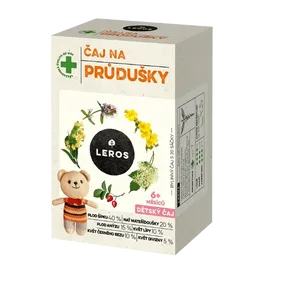 LEROS Dětský čaj na průdušky 20x1,5 g