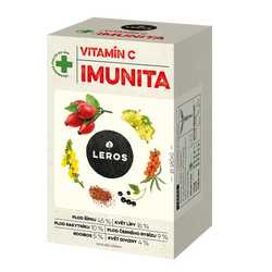 LEROS Imunita Vitamín C Šípek a rakytník 20x2 g