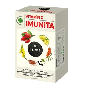 LEROS Imunita Vitamín C Šípek a rakytník 20x2 g