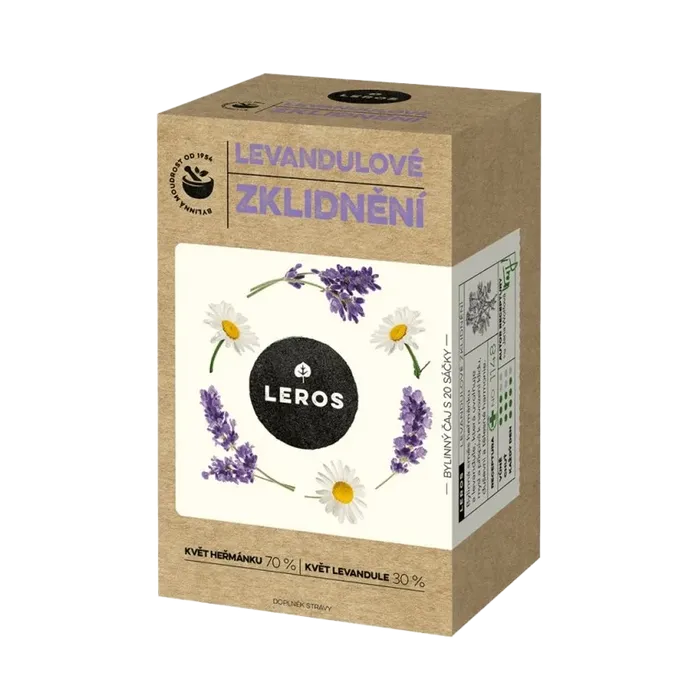 LEROS Levandulové zklidnění 20x1g