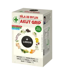 LEROS Síla 22 bylin AKUT GRIP 20x2,5g