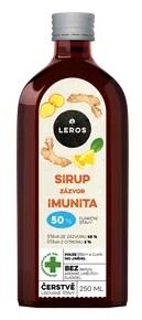 LEROS SIrup zázvor Imunita 250ml