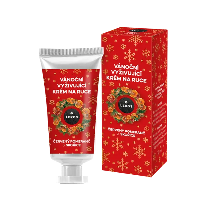 LEROS Vánoční vyživující krém na ruce 30ml