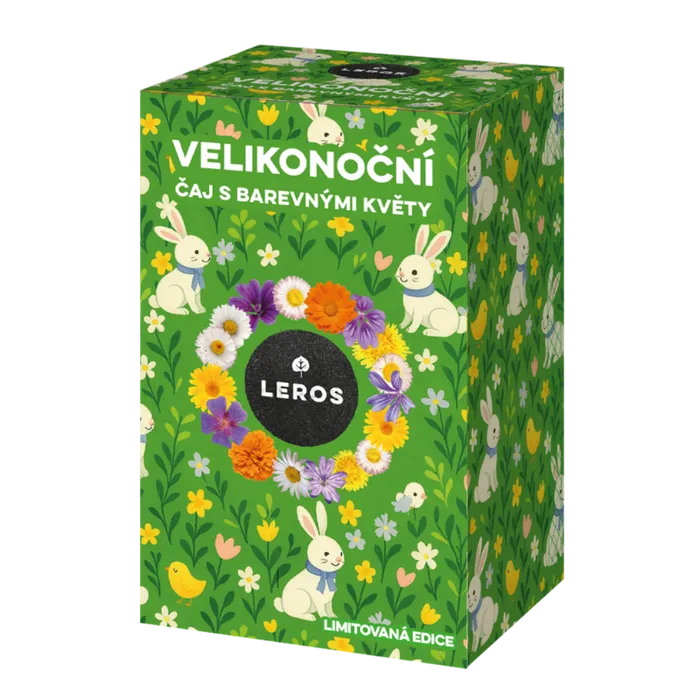 LEROS Velikonoční čaj s barevnými květy 20x1,4 g