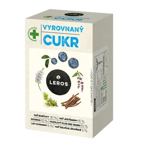 LEROS Vyrovnaný cukr 20x1g