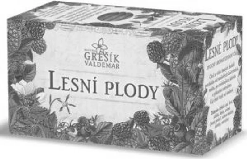 Grešík Lesní plody čaj porcovaný 20 x 1,5 g