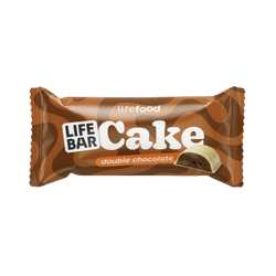 Lifefood Tyčinka Lifebar Cake dvojitá čokoláda 35 g