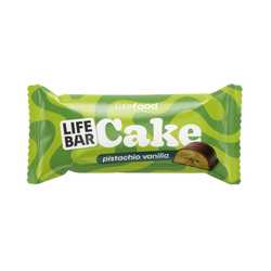 Lifefood Tyčinka Lifebar Cake pistácie a vanilka 35 g