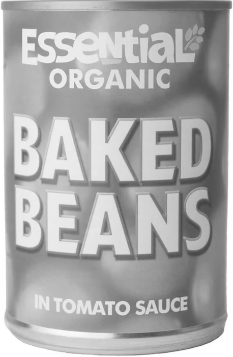 Essential Organic Fazole bílé v rajčatové omáčce 480g Bio
