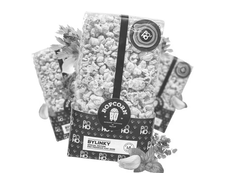 Bopcorn POHO Bylinka popcorn 1,4l (cca 65g)