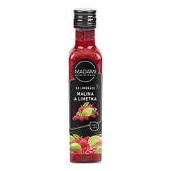Madami Ovoce na limonádu Malina a limetka 250 ml