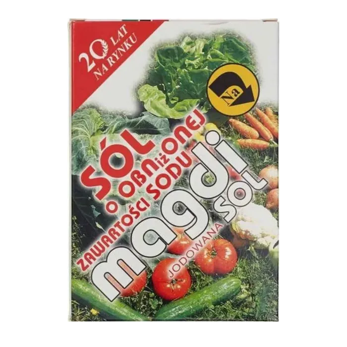 Magdisol Sůl s nízkým obsahem sodíku 500 g