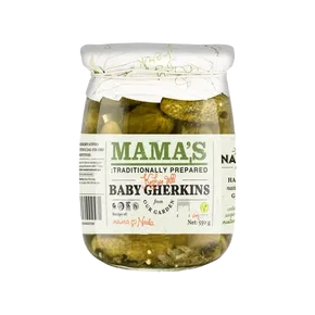 Mama´s Okurky kyselé baby s koprem 550g