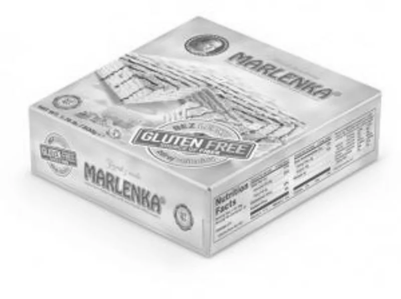 Marlenka Bezlepkový medový dort s oříšky 800g