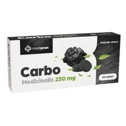 medipron Carbo Medicinalis 20 tablet
