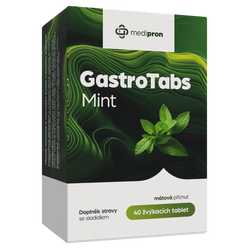 medipron GastroTabs Mint 40 žvýkacích tablet