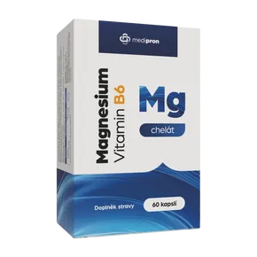 medipron Magnesium B6 chelát 60 kapslí