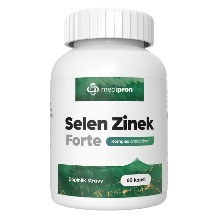 medipron Selen Zinek Forte 60 kapslí