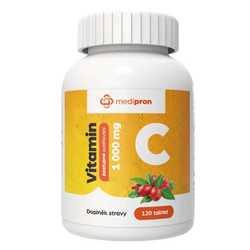 medipron Vitamin C 1000 mg se šípky 120 tablet
