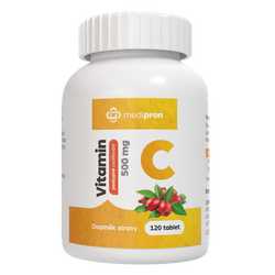 medipron Vitamin C 500 mg se šípky 120 tablet