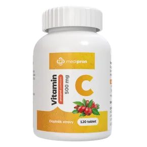 medipron Vitamin C 500 mg se šípky 120 tablet