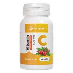medipron Vitamin C 500 mg se šípky 60 tablet