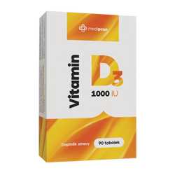 medipron Vitamin D3 1000 IU 90 tobolek