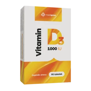medipron Vitamin D3 1000 IU 90 tobolek