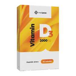 medipron Vitamin D3 2000 IU 60 tobolek
