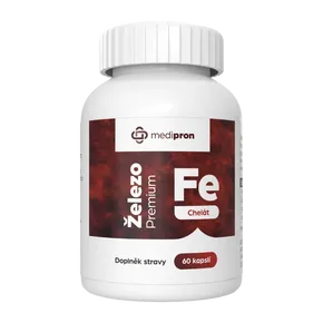 medipron Železo Premium chelát 60 kapslí