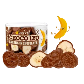 Mixit Křupavé banánky v čokoládě 170 g