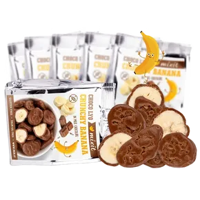 Mixit Křupavé banánky v čokoládě do kapsy 70 g
