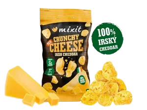 Mixit Křupavý sýr do kapsy - irský cheddar 20 g