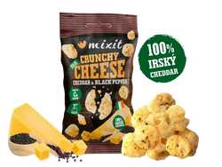 Mixit Křupavý sýr do kapsy - irský cheddar a čený pepř 20 g
