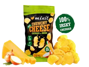 Mixit Křupavý sýr do kapsy - irský cheddar a cibule 20 g