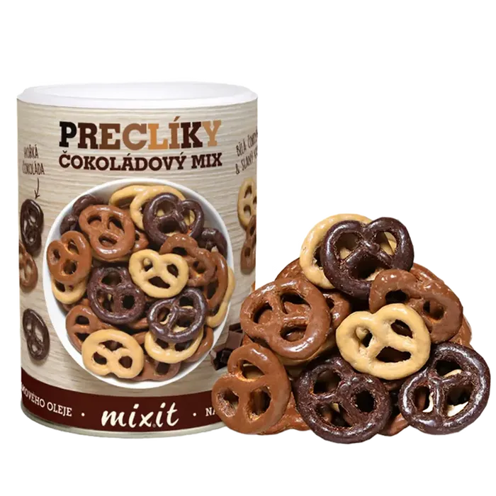 Mixit Mix preclíků v čokoládě 250 g
