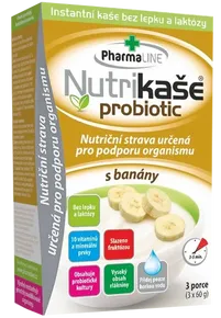 Mogador Nutrikaše probiotic s banány 180g (3x60g)