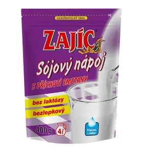 Mogador Zajíc sojový nápoj s příchutí smetany 400 g