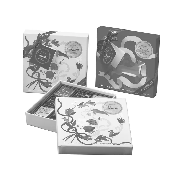 Venchi Dárkový box Vánoční výběr pralinek I. 130 g