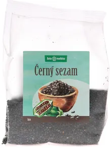 bio*nebio Sezam černý neloupaný 100 g