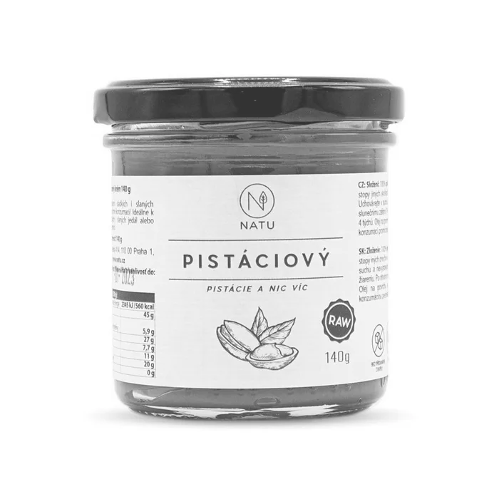 NATU Pistáciový krém 140 g