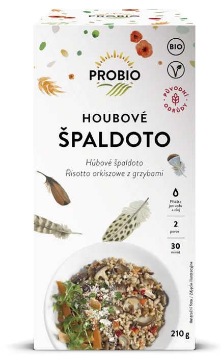 PROBIO Houbové špaldoto 210g BIO