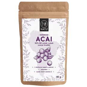 NATU Açai prášek 80 g BIO