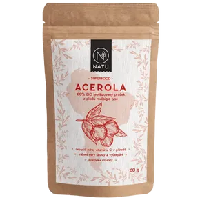 NATU Acerola prášek 60 g BIO