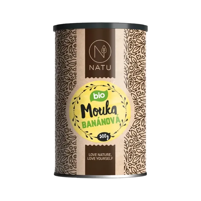 NATU Banánová mouka 500 g BIO