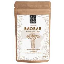 NATU Baobab prášek 80g BIO