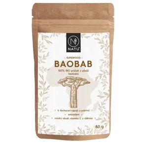 NATU Baobab prášek 80g BIO