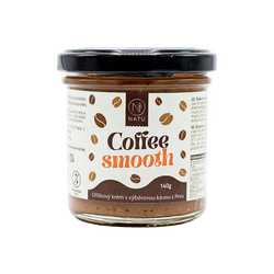 NATU Coffee smooth oříškový krém s kávou 140 g
